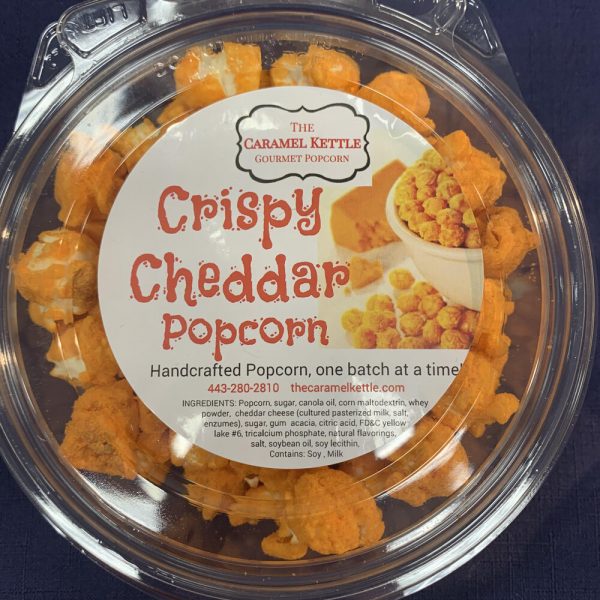 Crispy Cheddar Popcorn