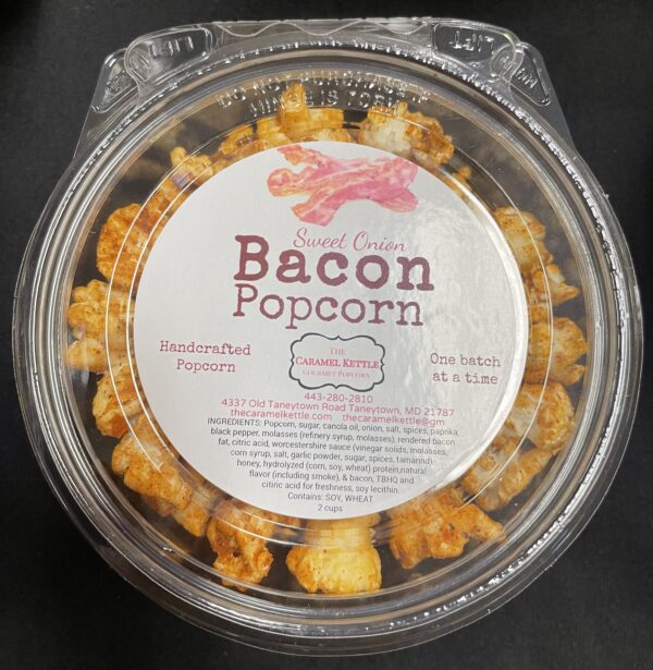 Sweet Onion Bacon Popcorn