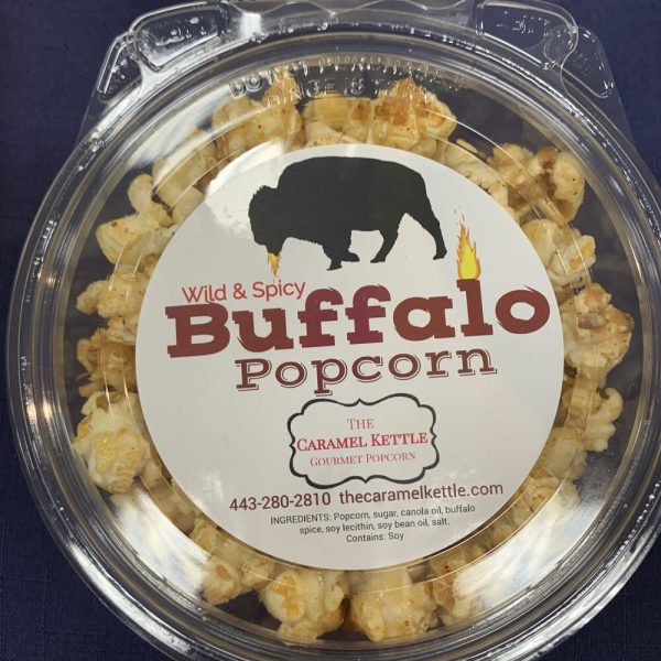 Wild and Spicy Buffalo Popcorn