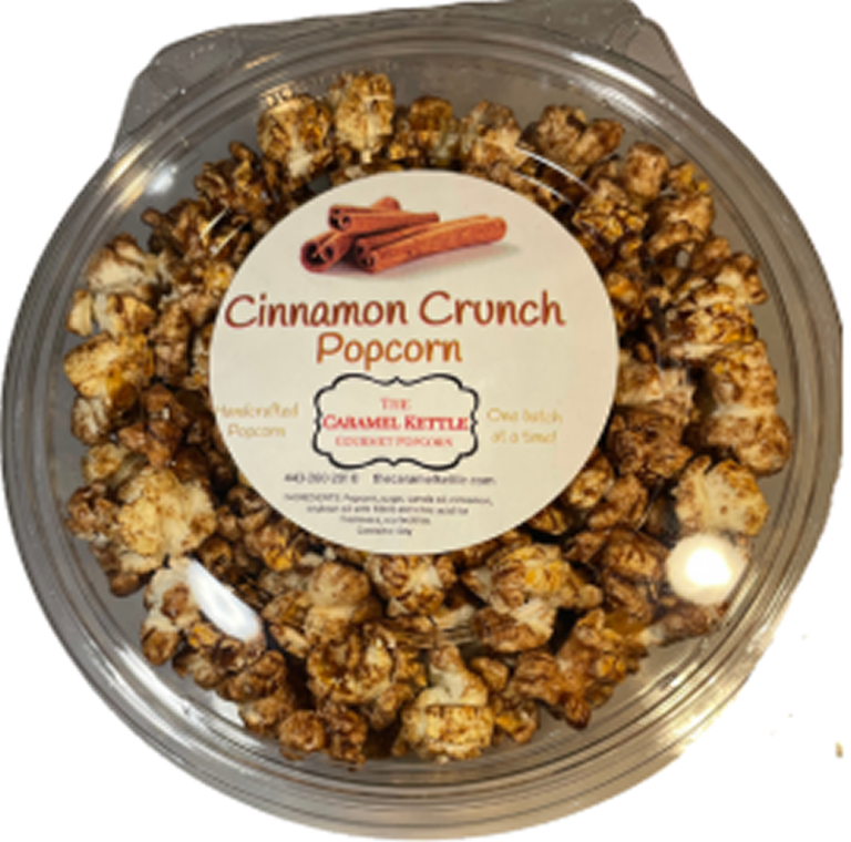 Cinnamon Crunch Popcorn The Caramel Kettle Taneytown, MD